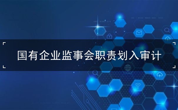 國有企業(yè)監(jiān)事會職責(zé)