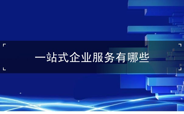 企業(yè)服務(wù)有哪些