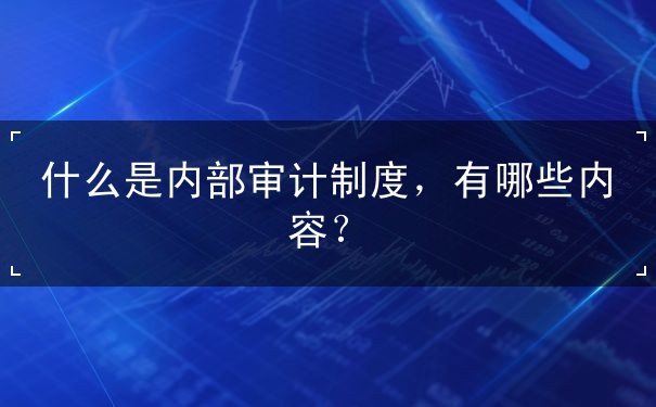內(nèi)部審計制度,內(nèi)部審計內(nèi)容