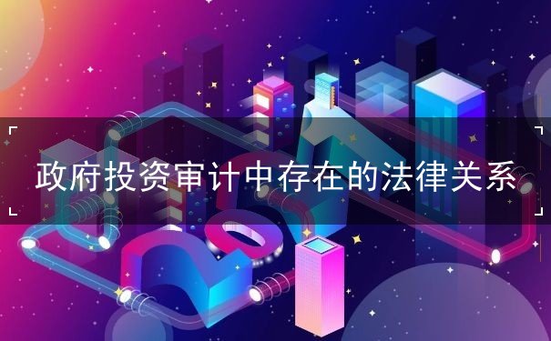 政府投資審計中存在的法律關(guān)系